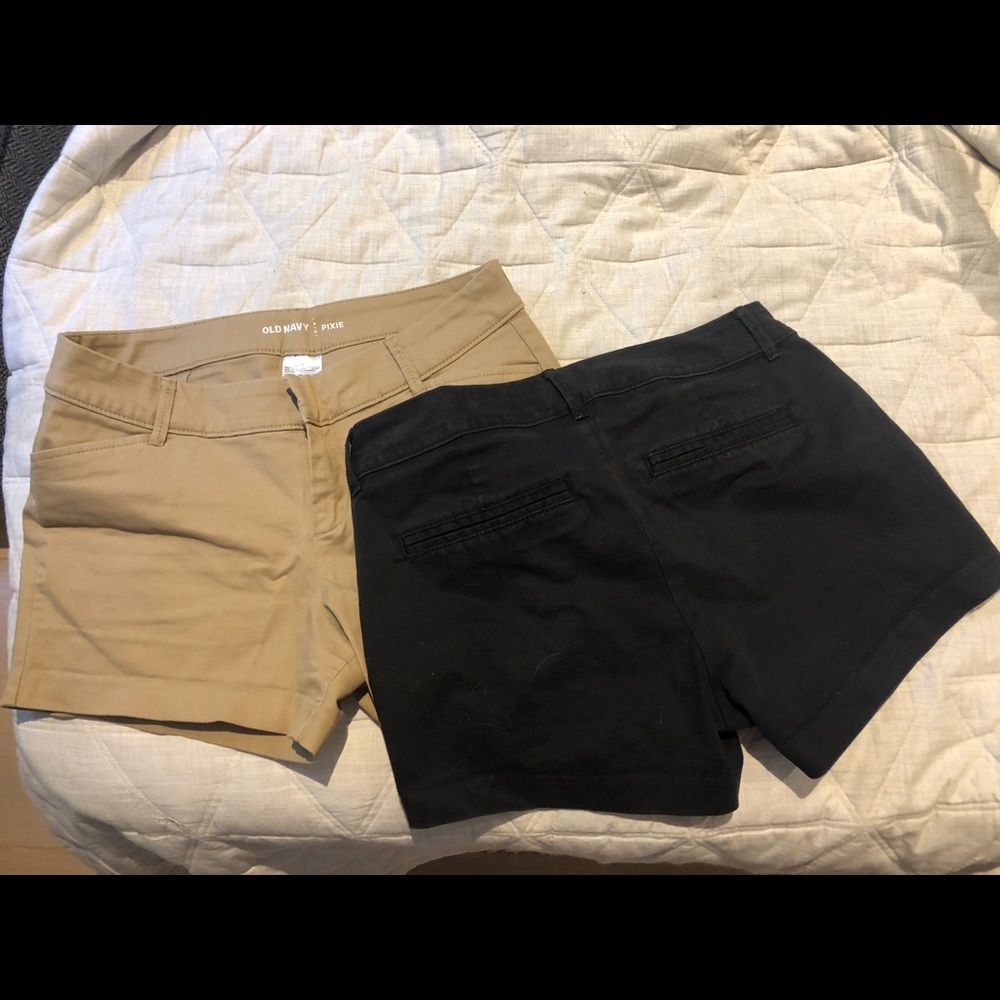 Two pairs of old navy sz 2 shorts